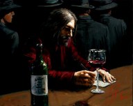 Fabian Perez Fabian Perez Man at the Bar